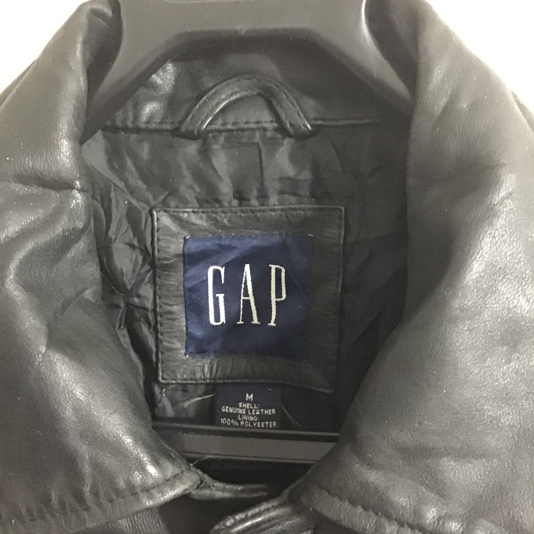 Old gap レザーカーコート M 野村訓一