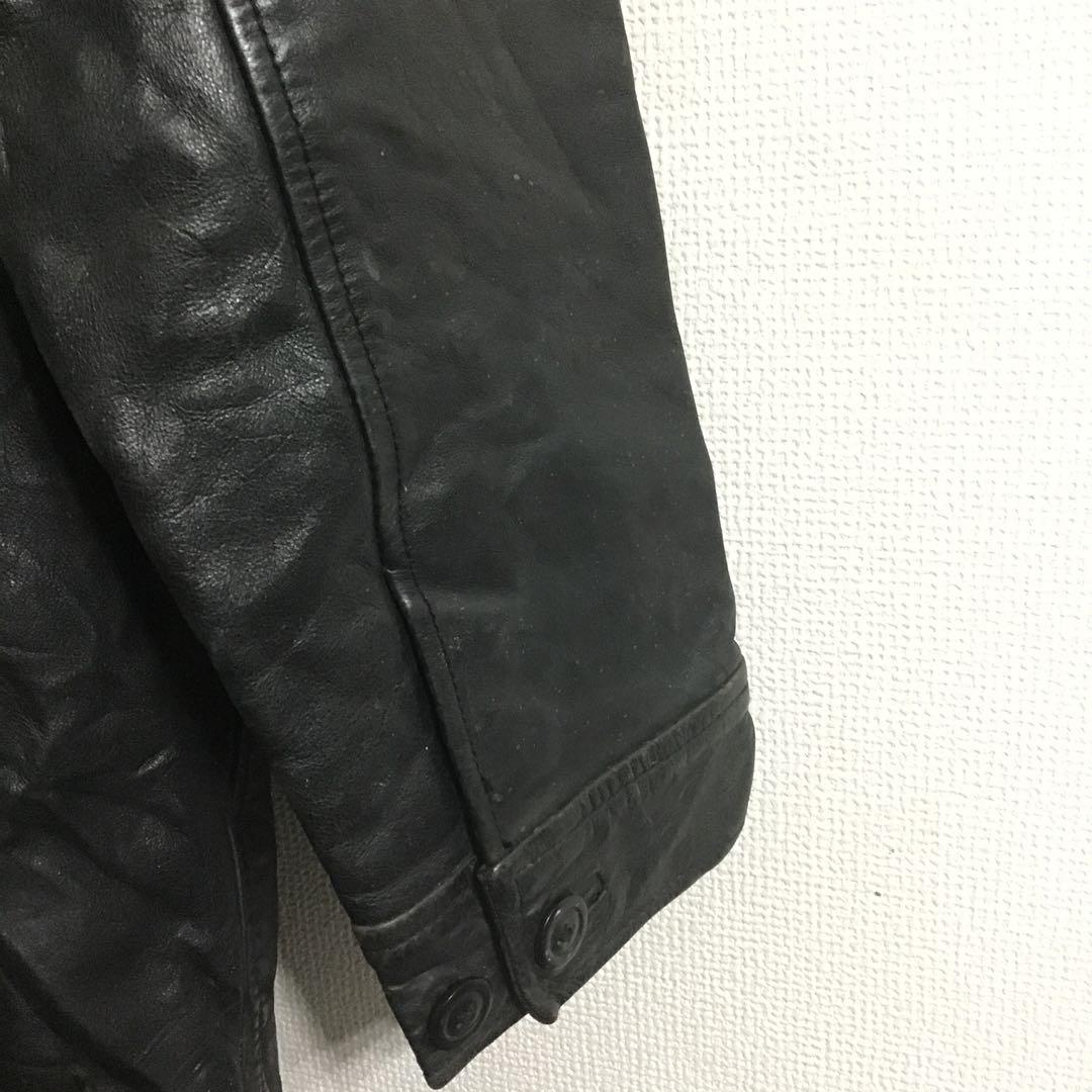 Old gap レザーカーコート M 野村訓一