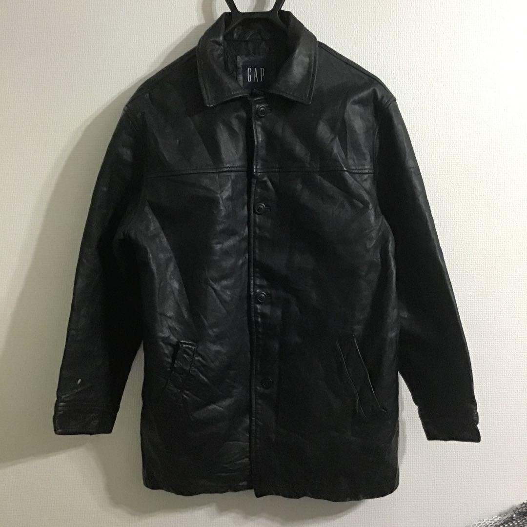 Old gap レザーカーコート M 野村訓一