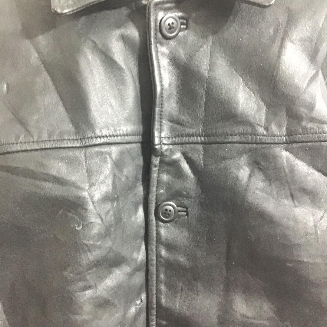 Old gap レザーカーコート M 野村訓一