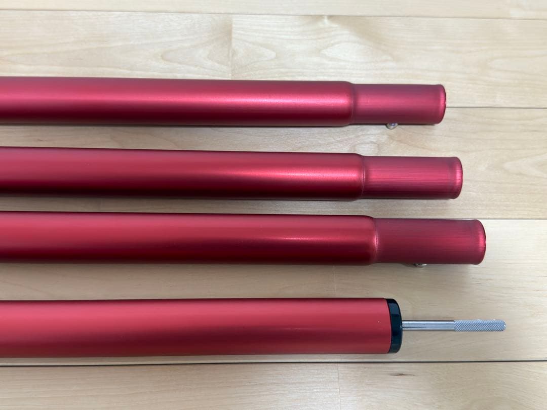 スノーピーク ウイングポールレッド240㎝
