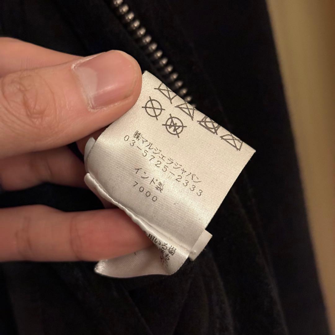 maison margiela メゾンマルジェラ　八の字ライダース　サイズ46
