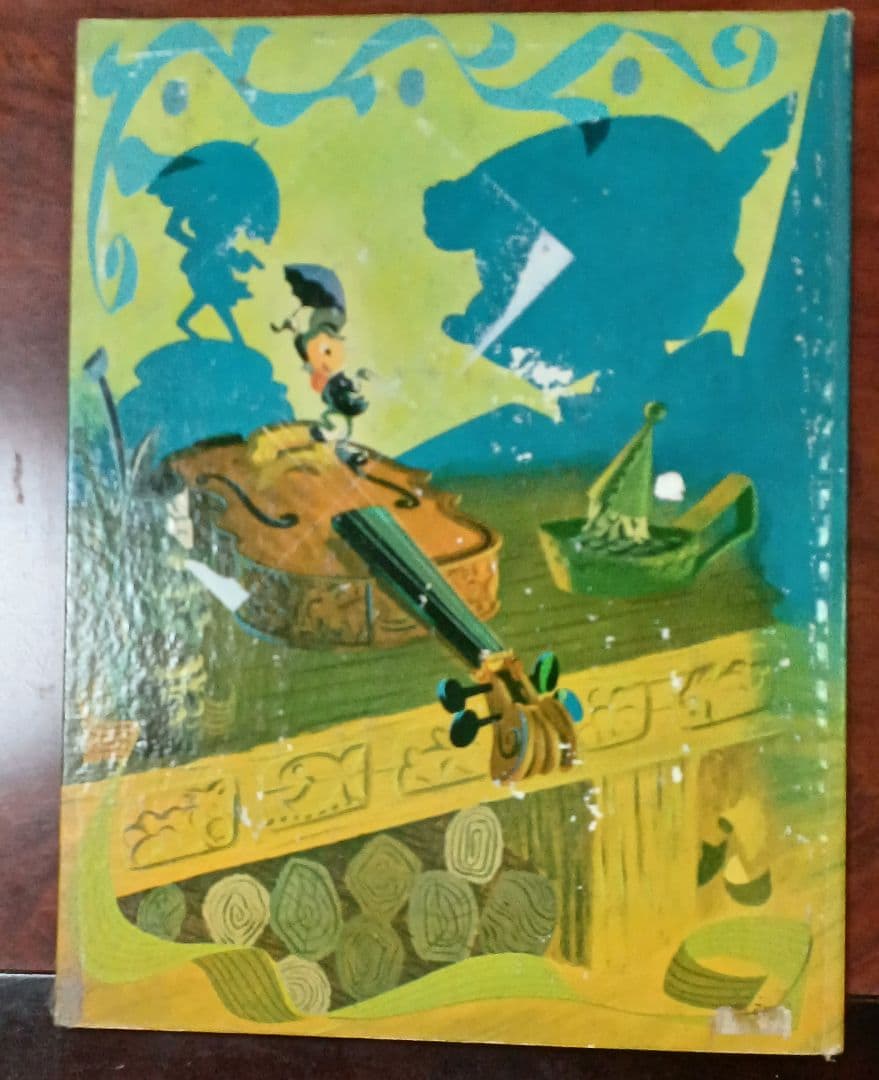 ディズニー　Walt Disney's　Pinocchio　ピノキオ　絵本