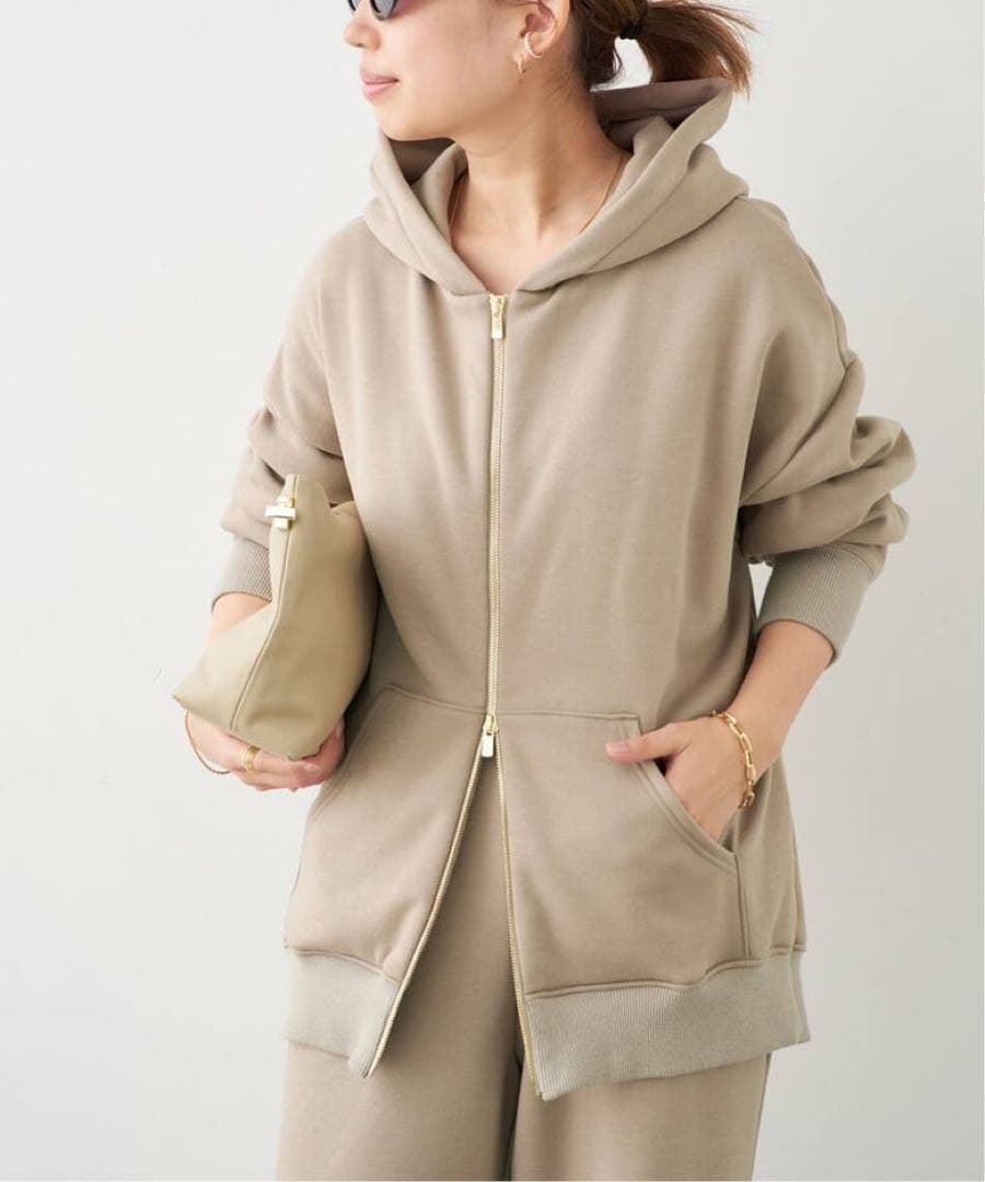 Deuxieme Classe*Warm ジップ フーディー