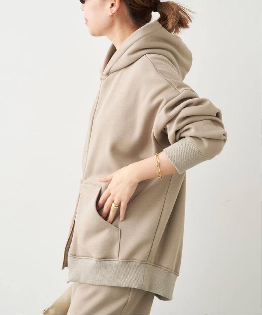 Deuxieme Classe*Warm ジップ フーディー