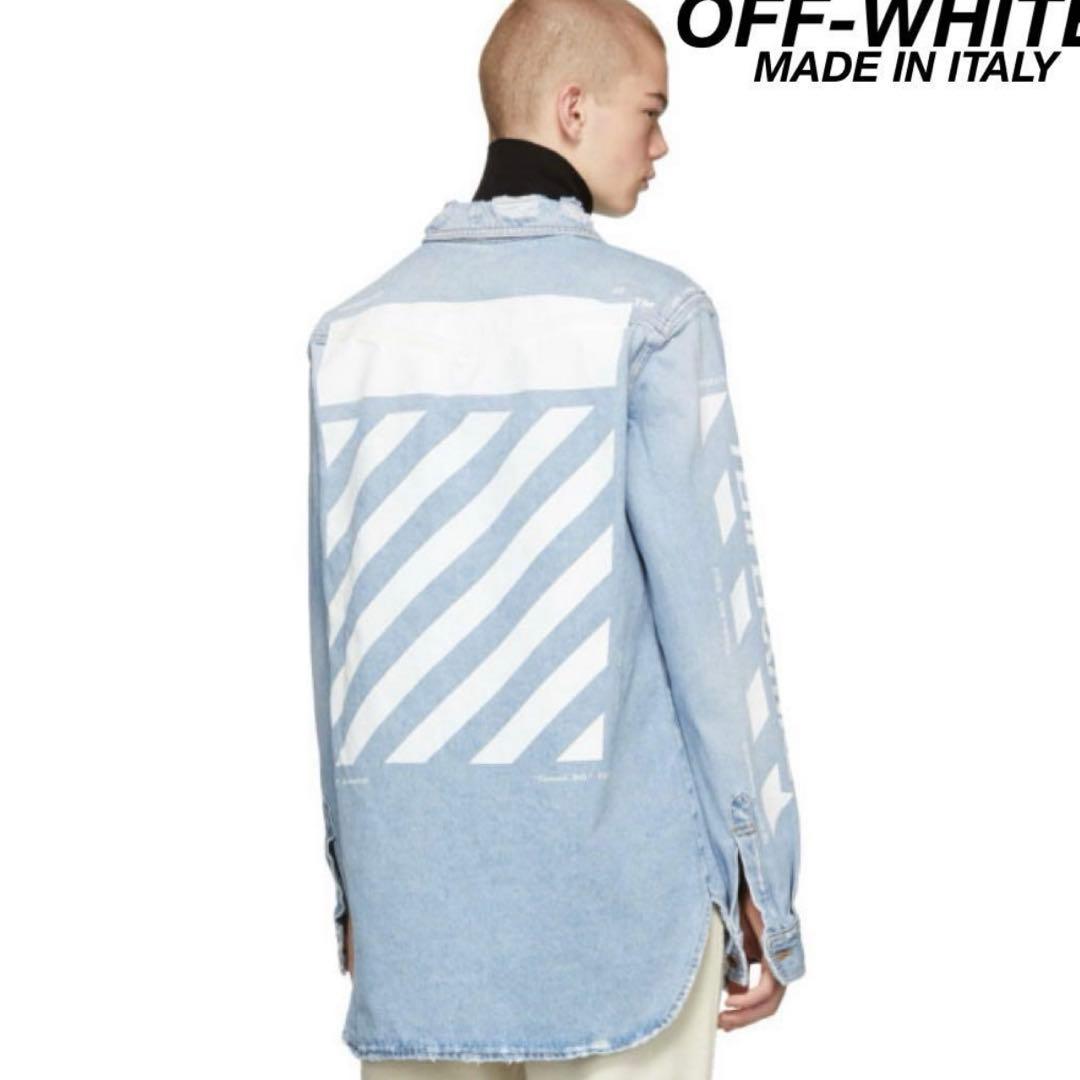 Off white デニムジャケット オフホワイト 専用
