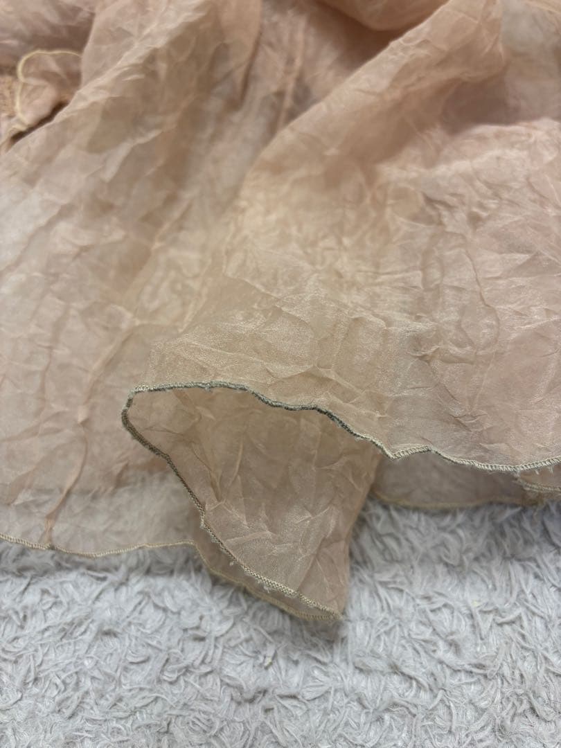 ワンピース leinwande Recycle Organdy Pleats Dress