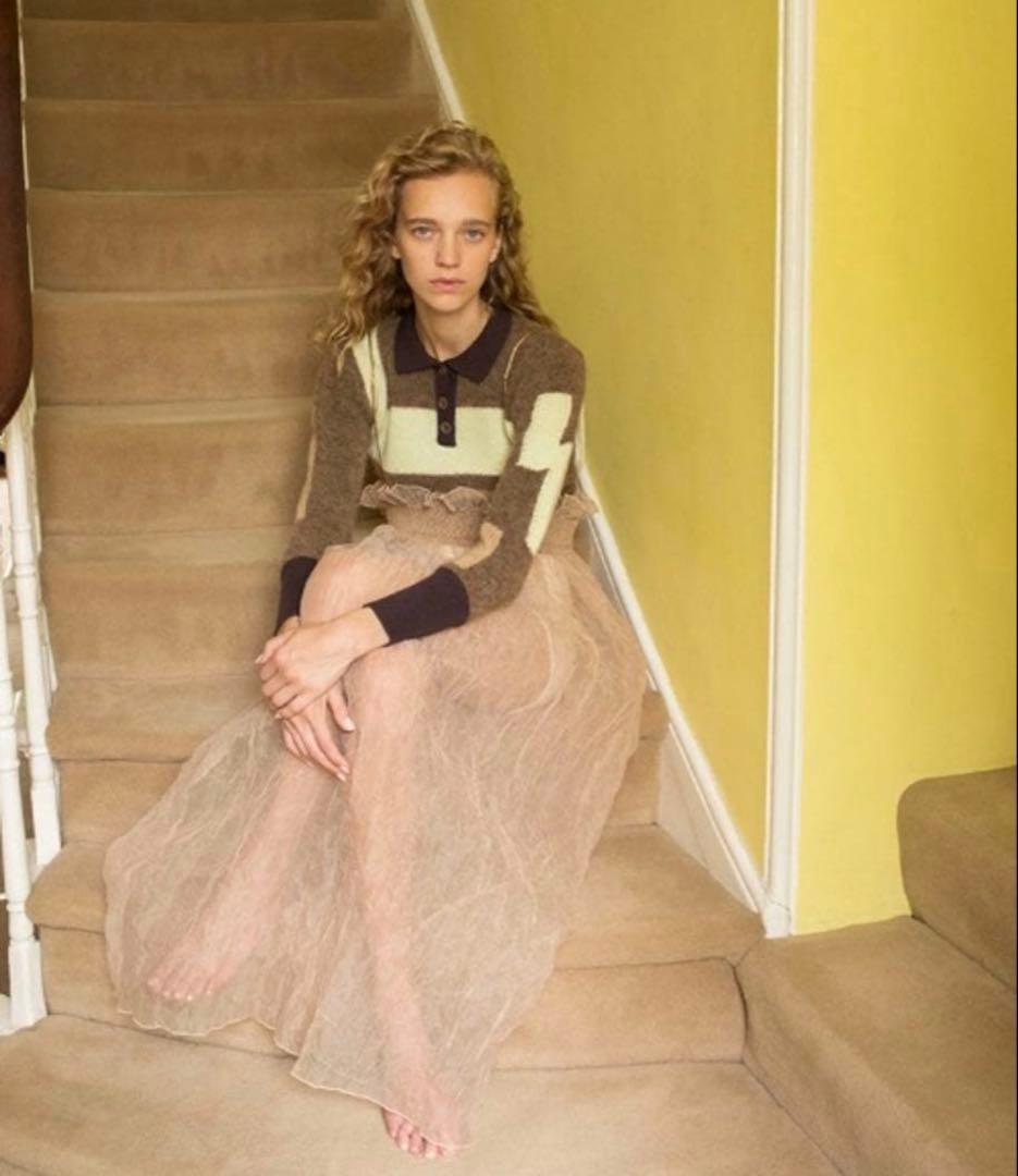 ワンピース leinwande Recycle Organdy Pleats Dress