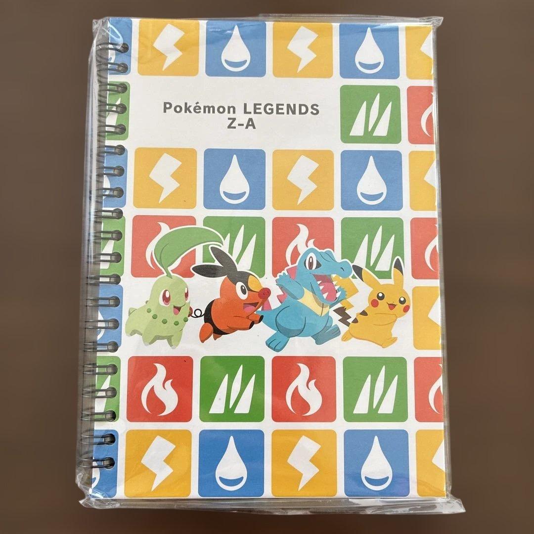 Pokémon Legends Z-A B6オリジナルリングノート付き