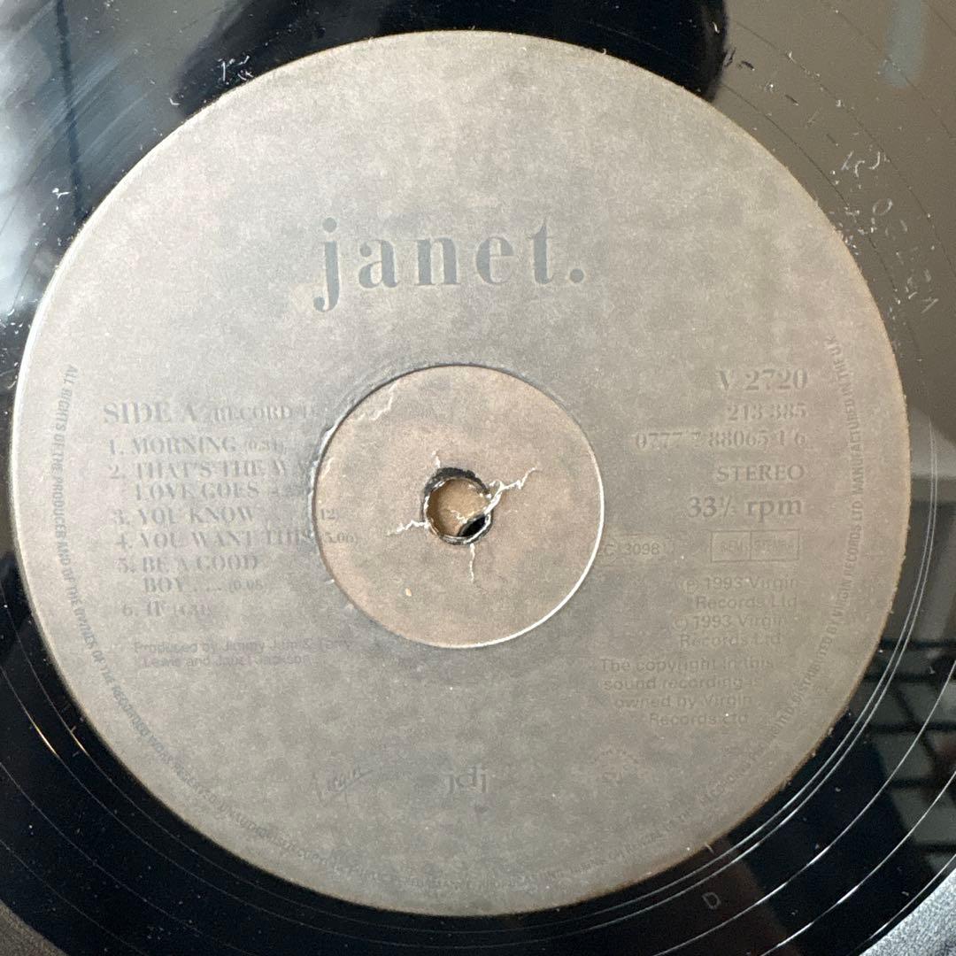 レア盤Janet. / ジャネット・ジャクソン 93年 オリジナル