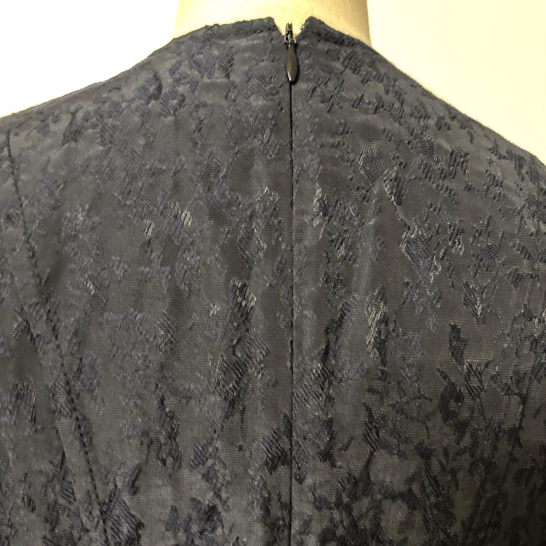 新品タグ付きLE CIEL BLEU7分袖ワンピース