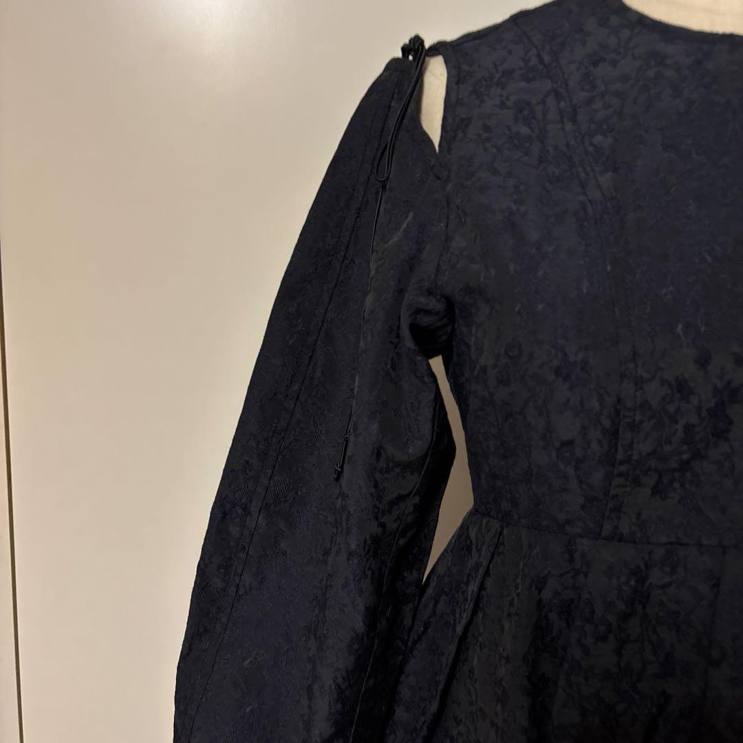 新品タグ付きLE CIEL BLEU7分袖ワンピース