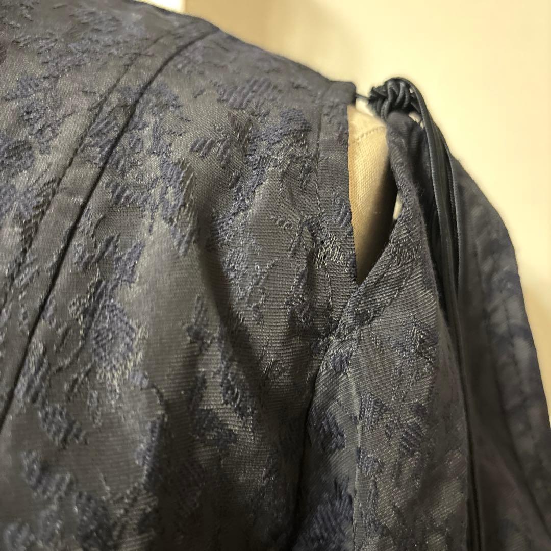 新品タグ付きLE CIEL BLEU7分袖ワンピース