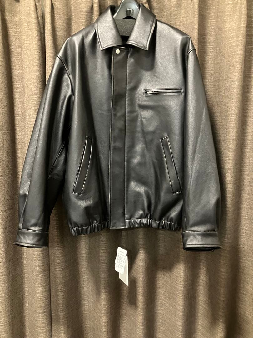 ssstein 26SS \"カウレザーヴィンテージジップジャケット\" Sサイズ