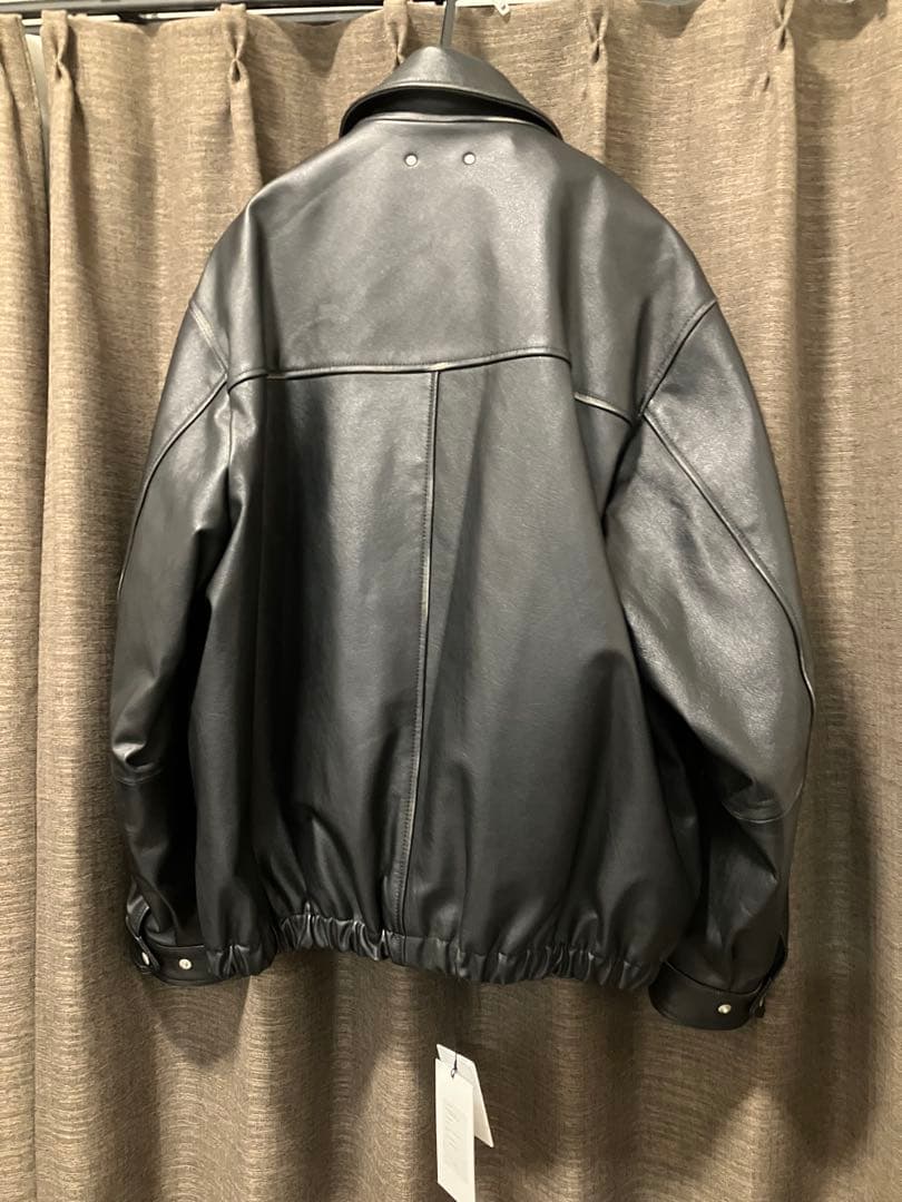 ssstein 26SS \"カウレザーヴィンテージジップジャケット\" Sサイズ