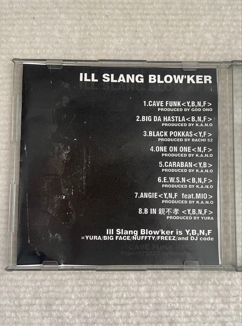 【入手困難/手売りCDR】ILL SLANG BLOW'KER