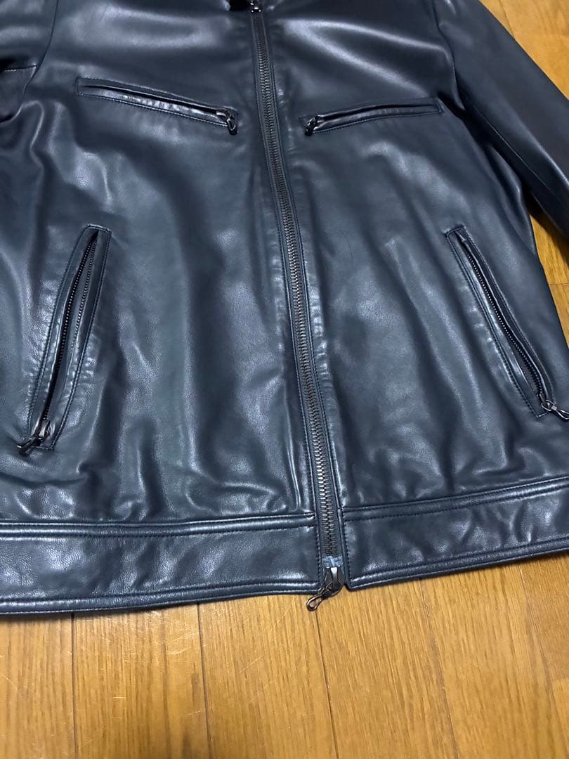 ATTACHMENT ラムレザーブルゾン サイズ3