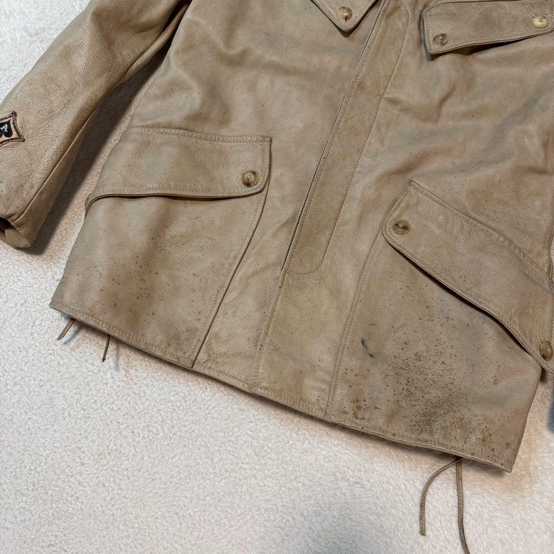 XLサイズ Belstaff The Aviator レザージャケット イタリア