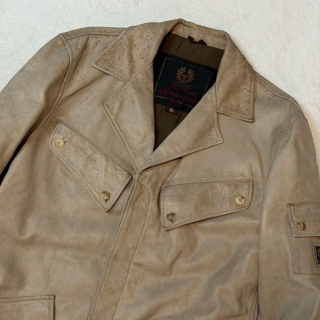 XLサイズ Belstaff The Aviator レザージャケット イタリア
