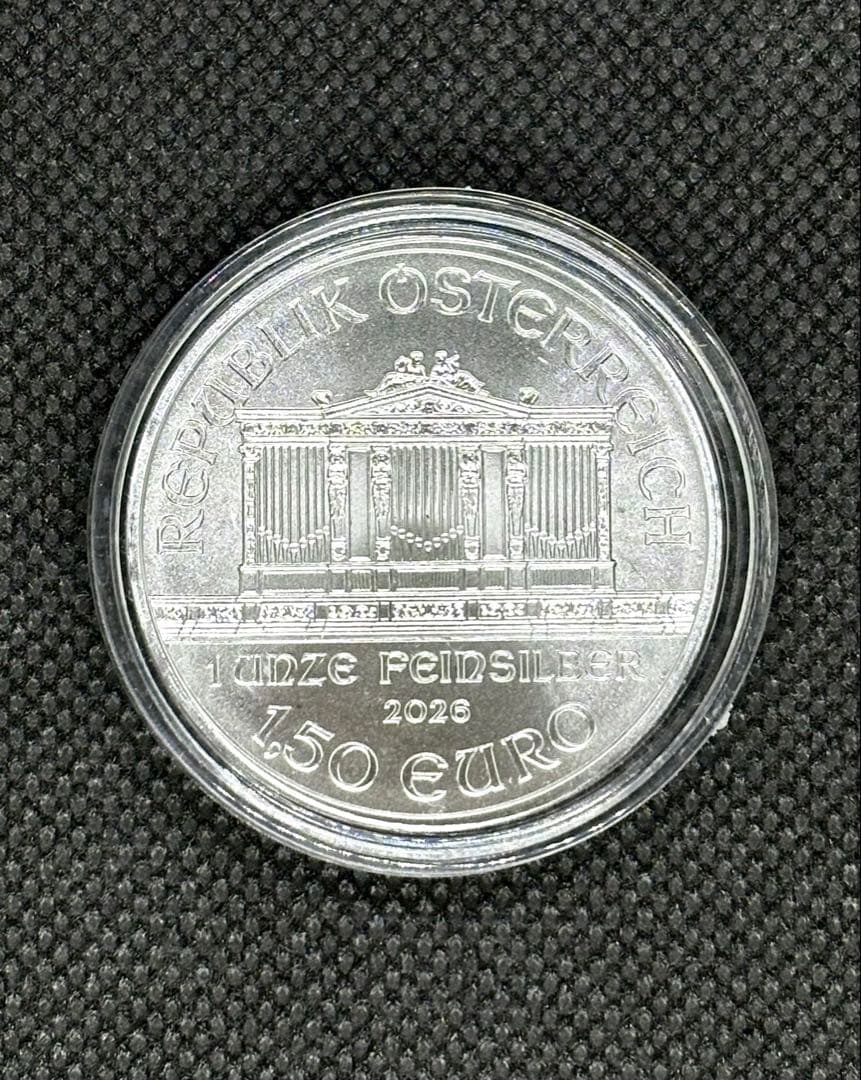 オーストリア 【NEW】 2026年ウィーン 1,50ユーロ銀貨（1オンス） ④