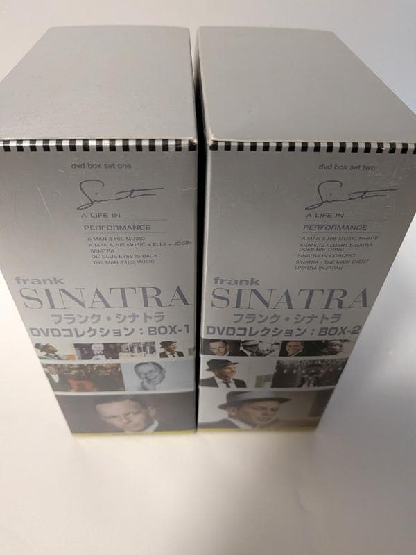 フランク・シナトラ DVDコレクション BOX1 BOX2