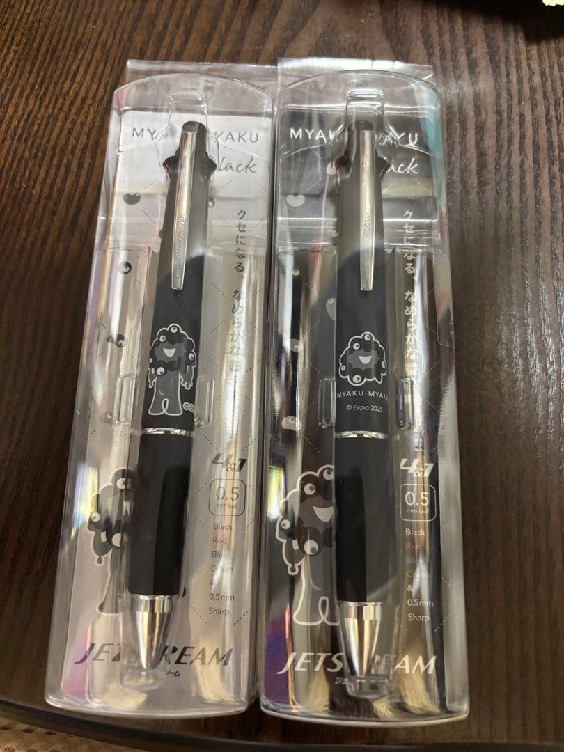 グ*コ様 JETSTREAM ミャクミャク ブラック ボールペン　2本セット
