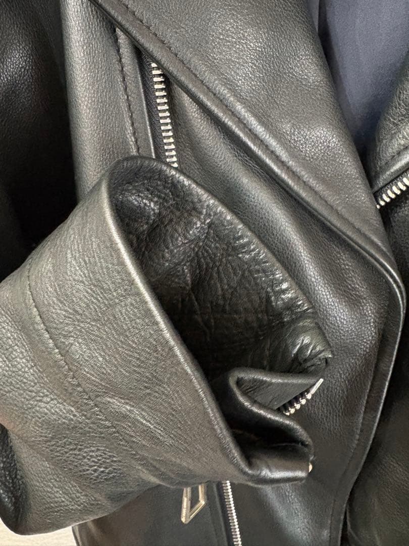 美品　Paul Smith レザー　ライダースジャケット　L