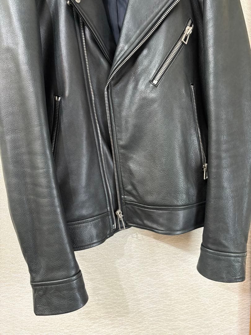 美品　Paul Smith レザー　ライダースジャケット　L