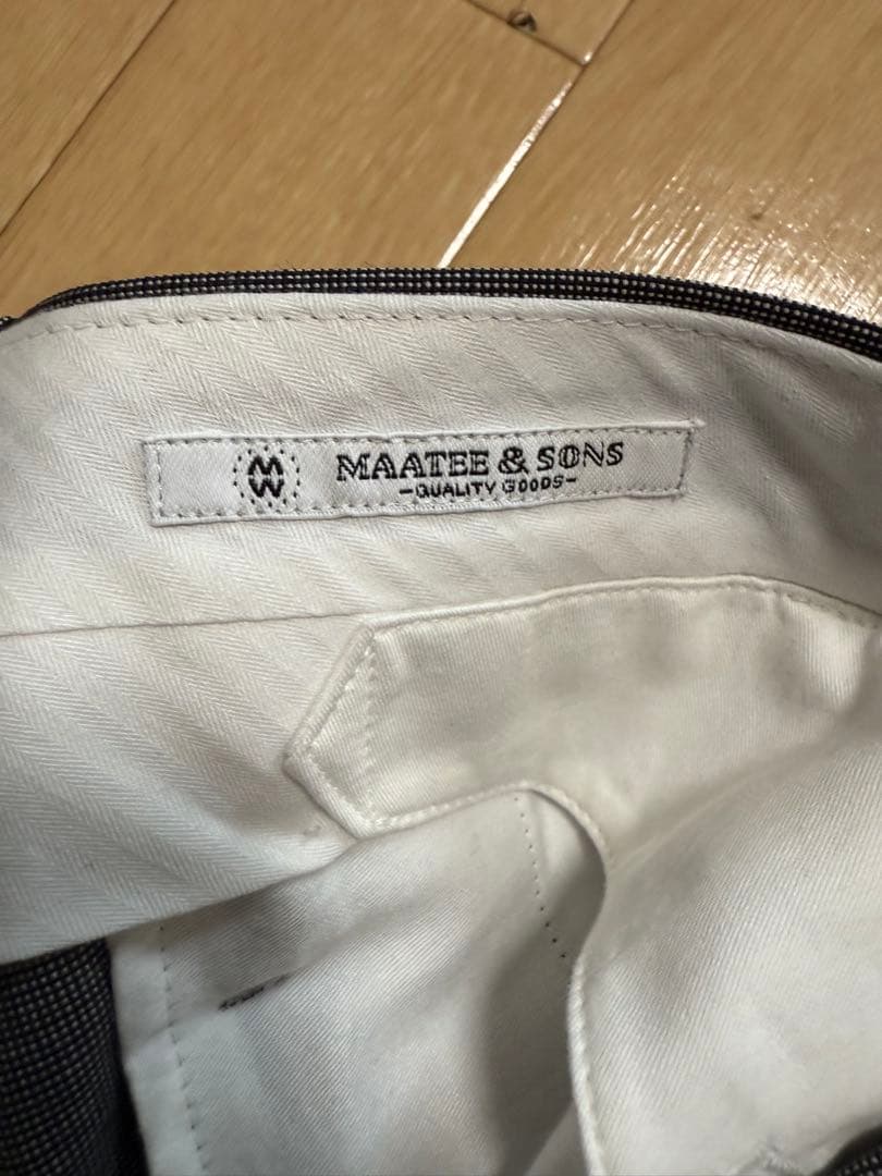 maateeandsons マーティー　永遠スラックス　サイズ4 新品未使用