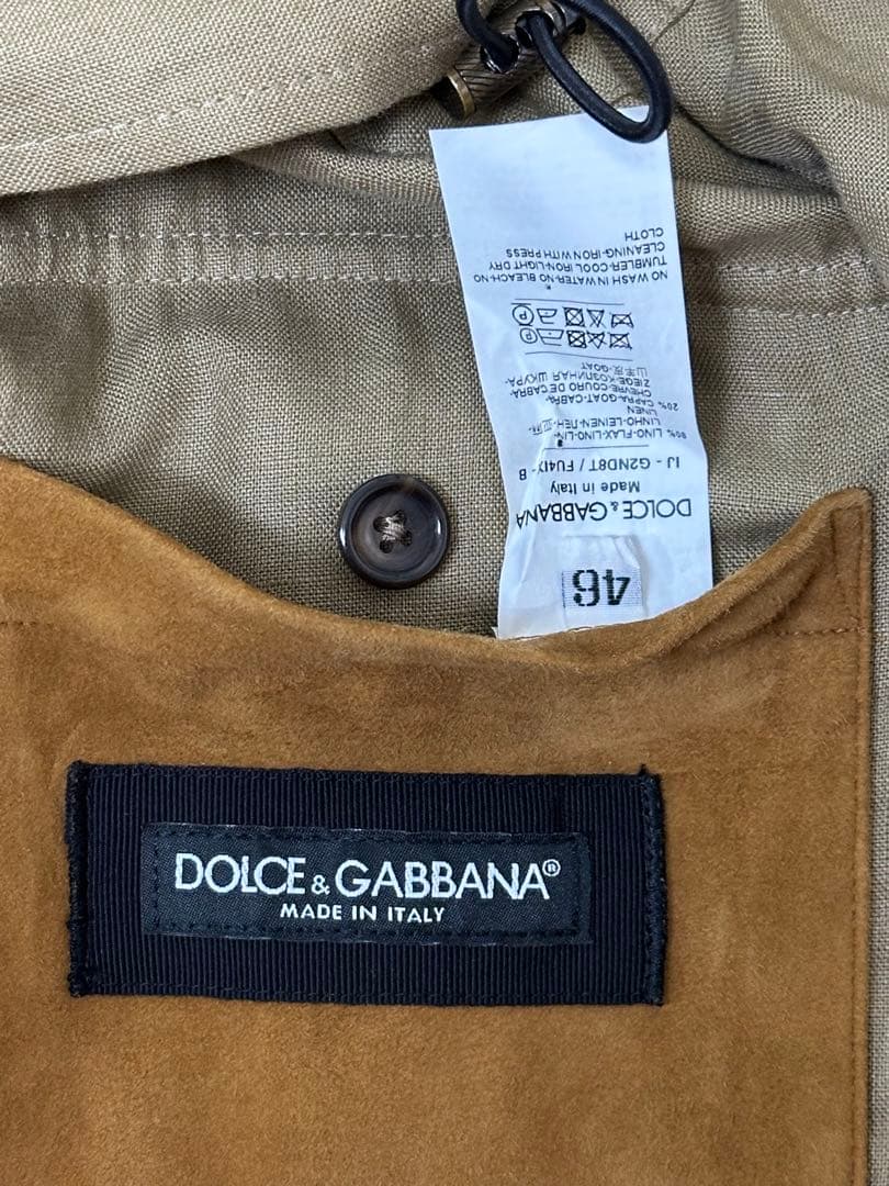ジャケット・アウター DOLCE&GABBANA 00s Piping Leather Jacket