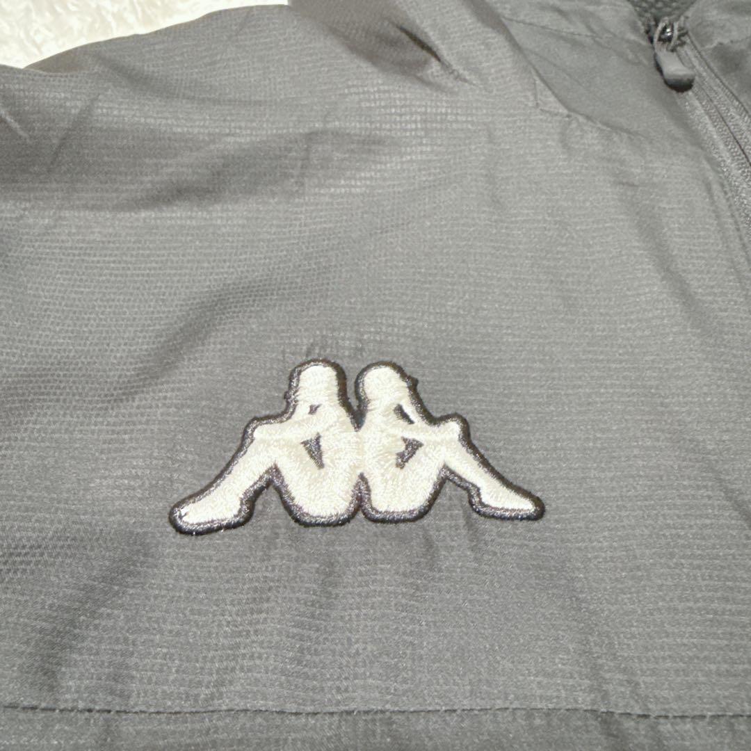 極美品！Kappa ナイロン　セットアップ　ブラック　スポーツウェア　イタリア