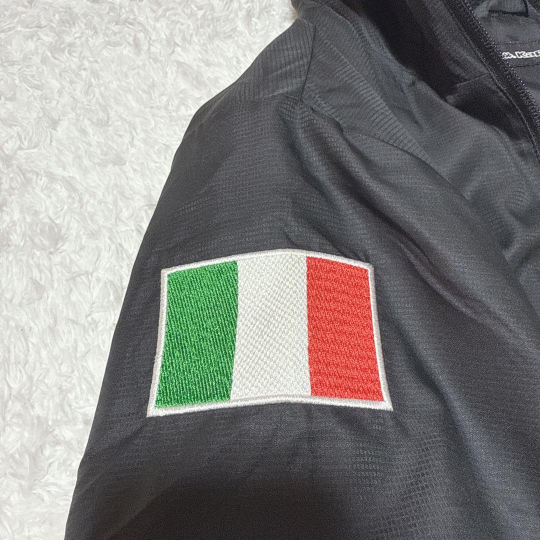 極美品！Kappa ナイロン　セットアップ　ブラック　スポーツウェア　イタリア