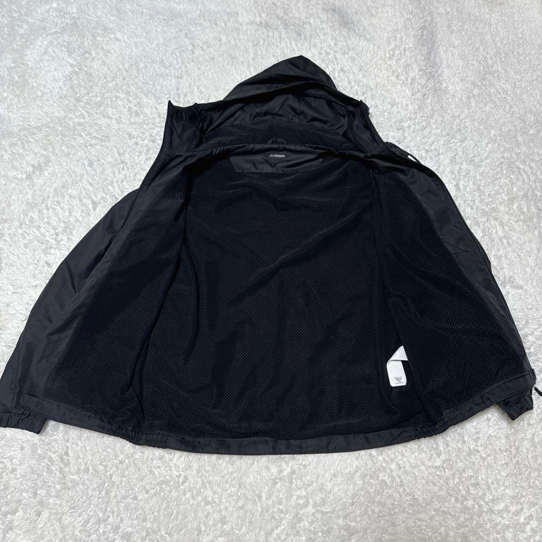 極美品！Kappa ナイロン　セットアップ　ブラック　スポーツウェア　イタリア