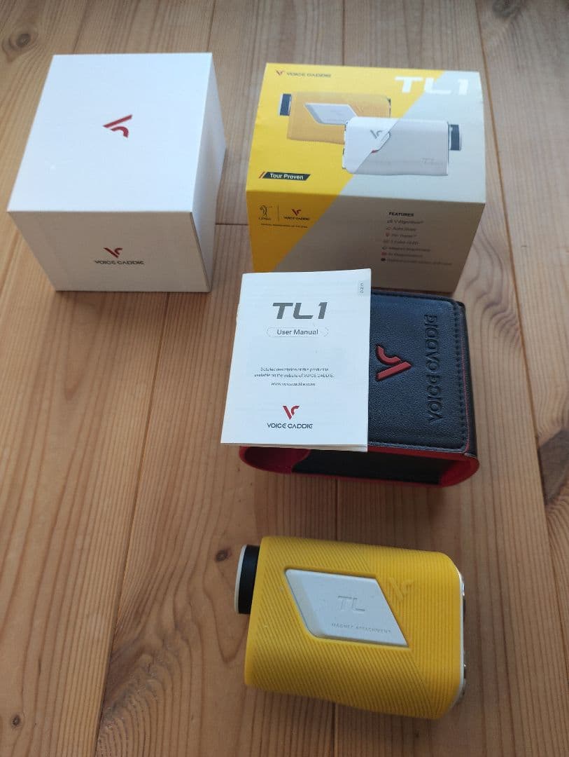 【美品】ゴルフ用距離計 VOICE CADDIE TL1 ケース未使用