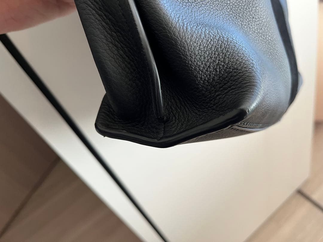 【希少】BALLY レザートートバッグ　ブラック