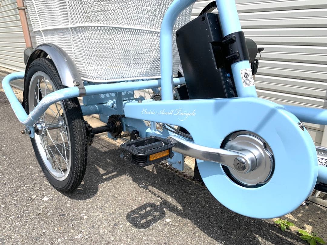 送料無料 AshirakuCharlie電動アシスト三輪自転車 動作確認済