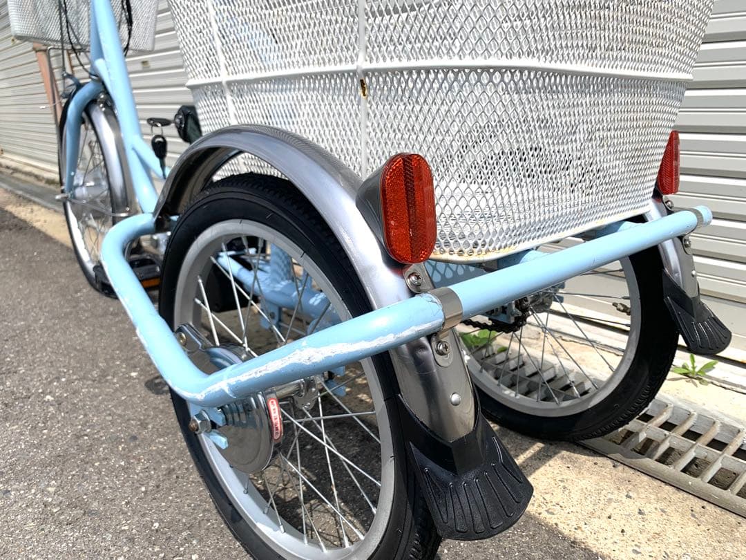 送料無料 AshirakuCharlie電動アシスト三輪自転車 動作確認済