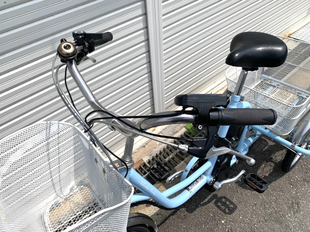 送料無料 AshirakuCharlie電動アシスト三輪自転車 動作確認済