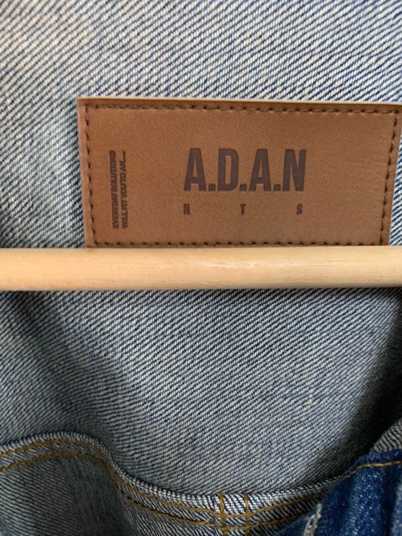 A.D.A.N ウォッシュ加工デニムジャケット
