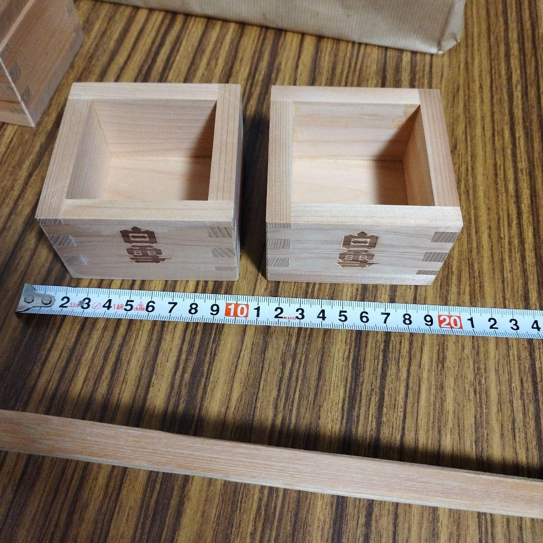 t ishikawa枡と柄杓のセット+グラス36個まとめ売り