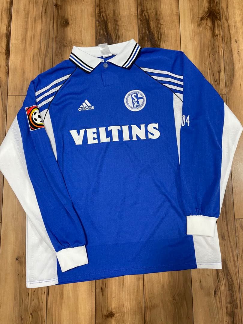 Schalke 04 Sand 11 長袖 実用品 match worn
