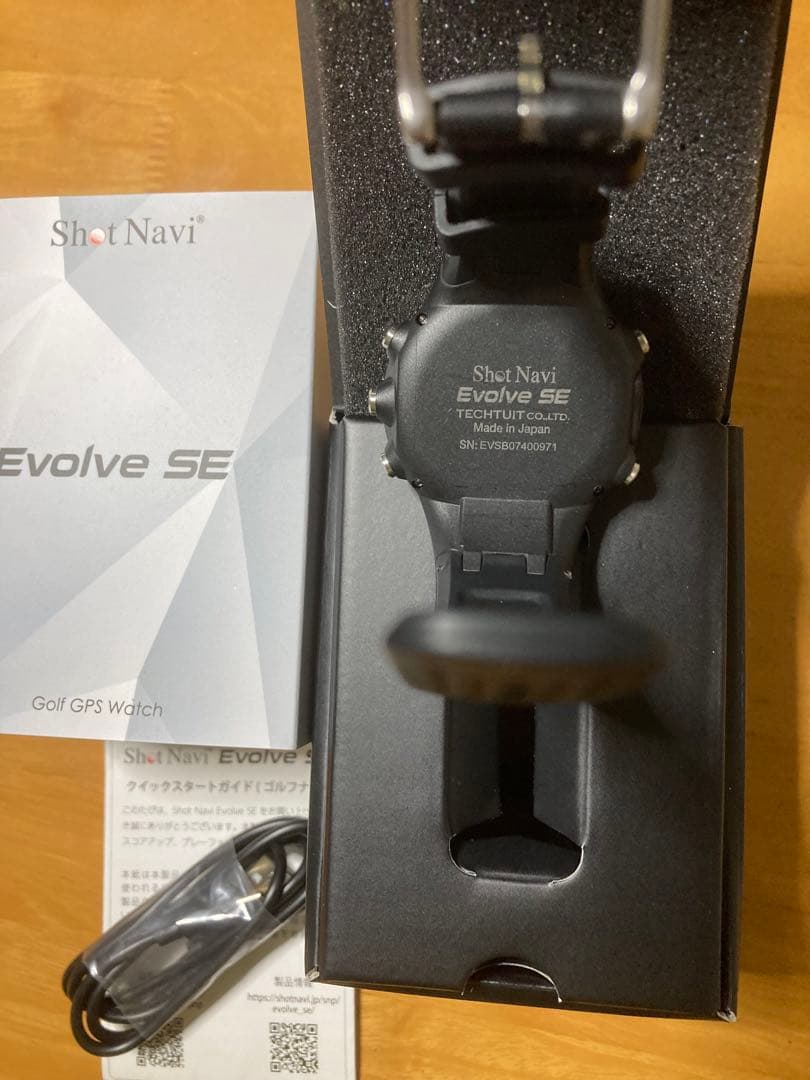 美品 Shot Navi Evolve SE ゴルフGPS ウォッチ