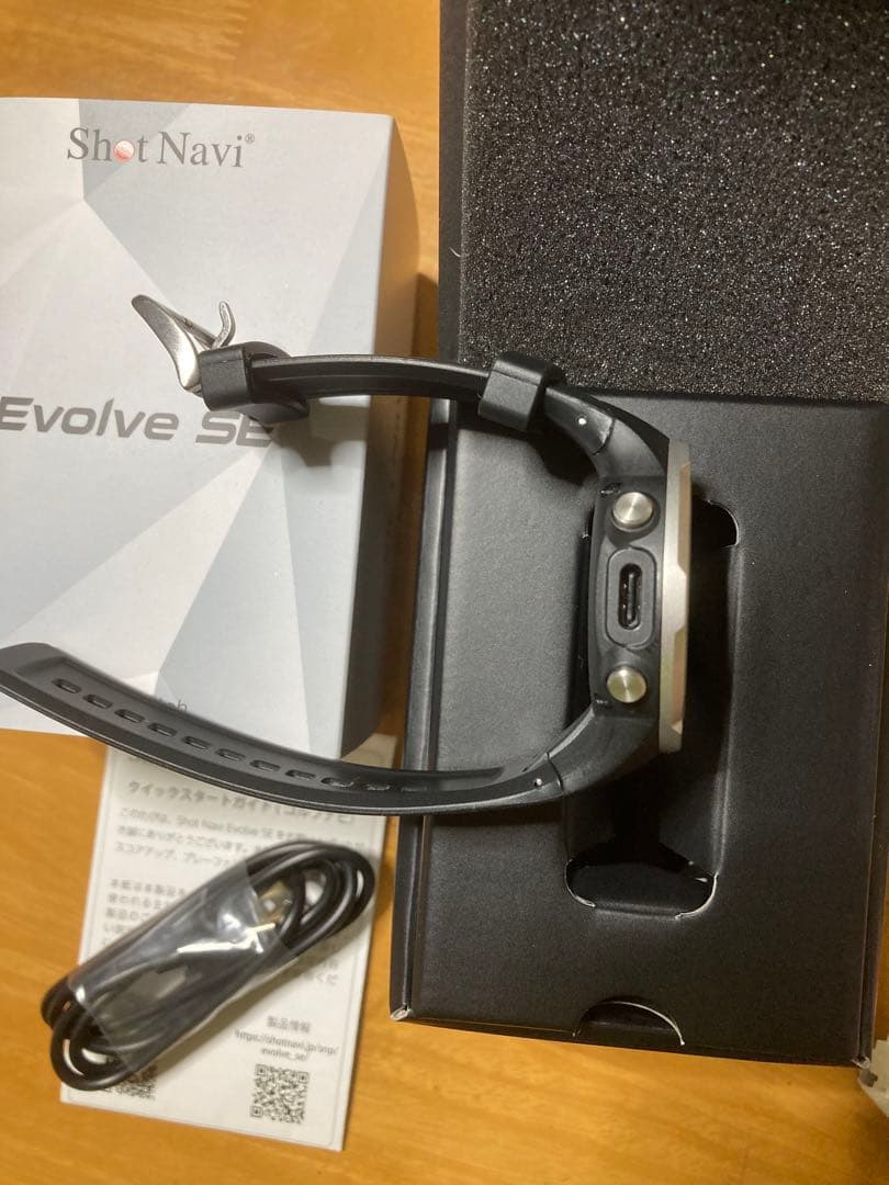 美品 Shot Navi Evolve SE ゴルフGPS ウォッチ
