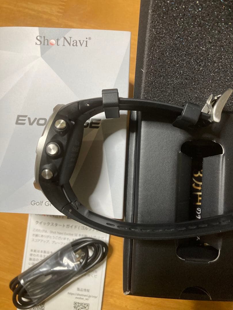 美品 Shot Navi Evolve SE ゴルフGPS ウォッチ