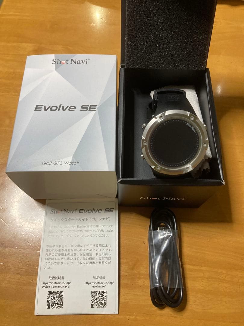 美品 Shot Navi Evolve SE ゴルフGPS ウォッチ