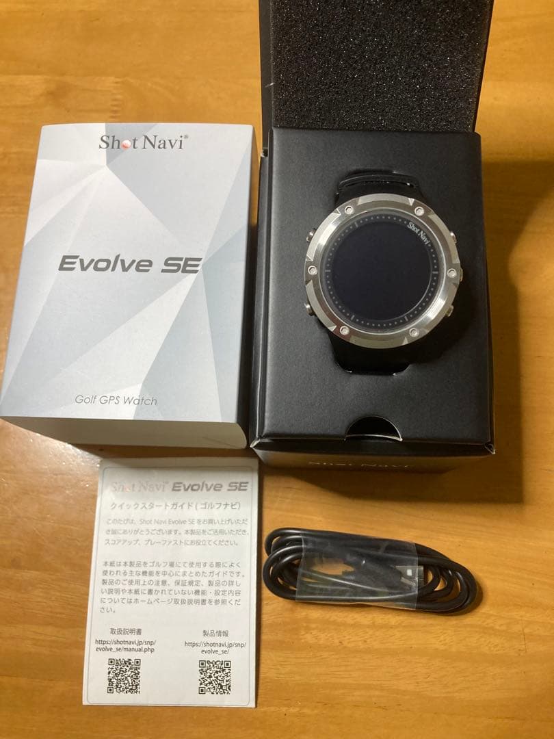 美品 Shot Navi Evolve SE ゴルフGPS ウォッチ