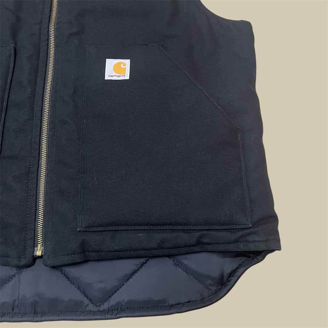 【美品】Carhartt V01 ダックベスト キルティング　ワークベスト
