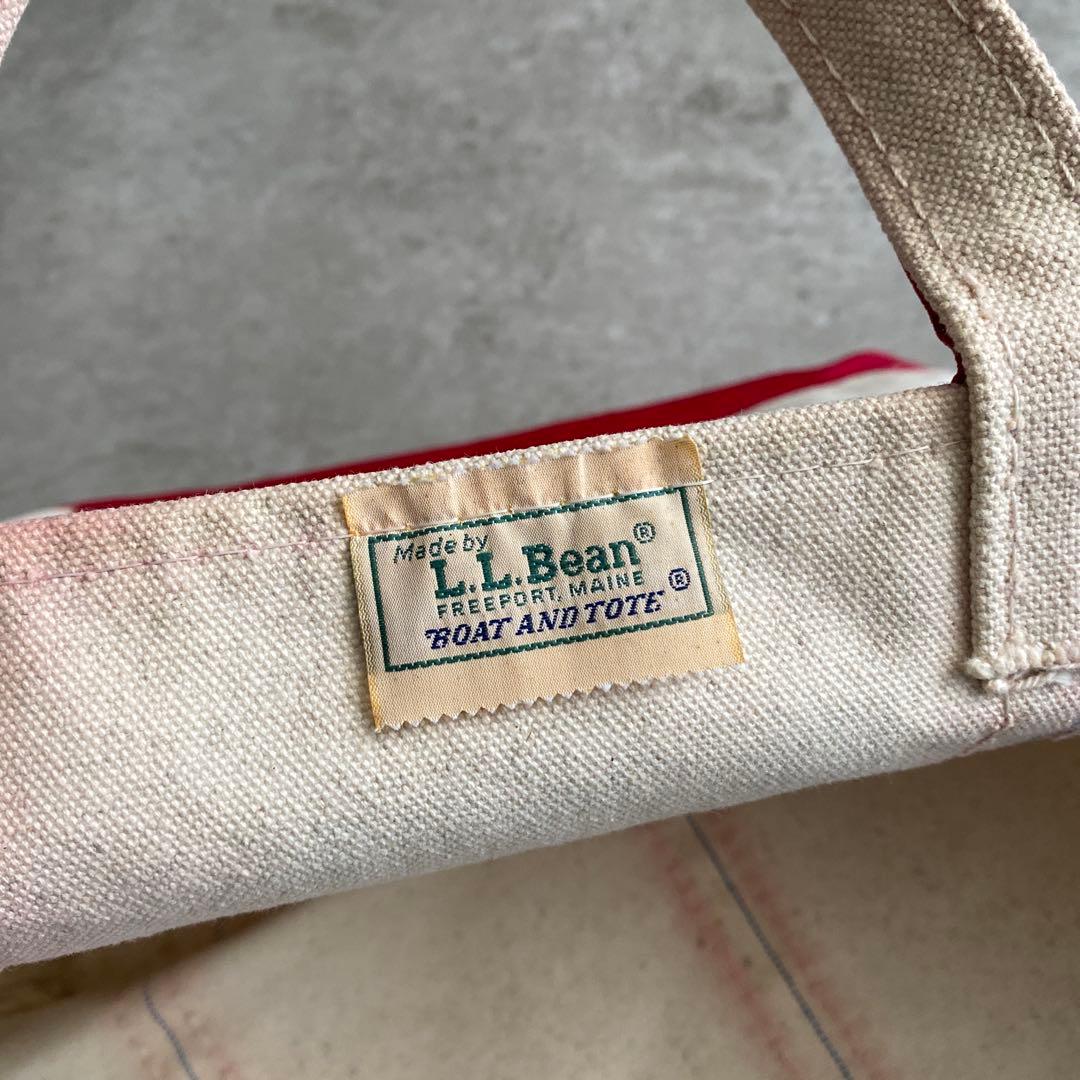 80s L.L.Bean BOAT AND TOTE USA製 LARGE