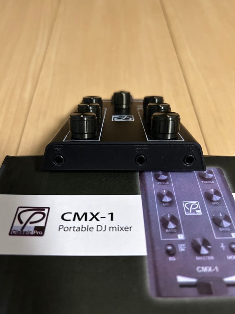 【絶版】【希少】ポータブルDJミキサー Classic Pro CMX-1