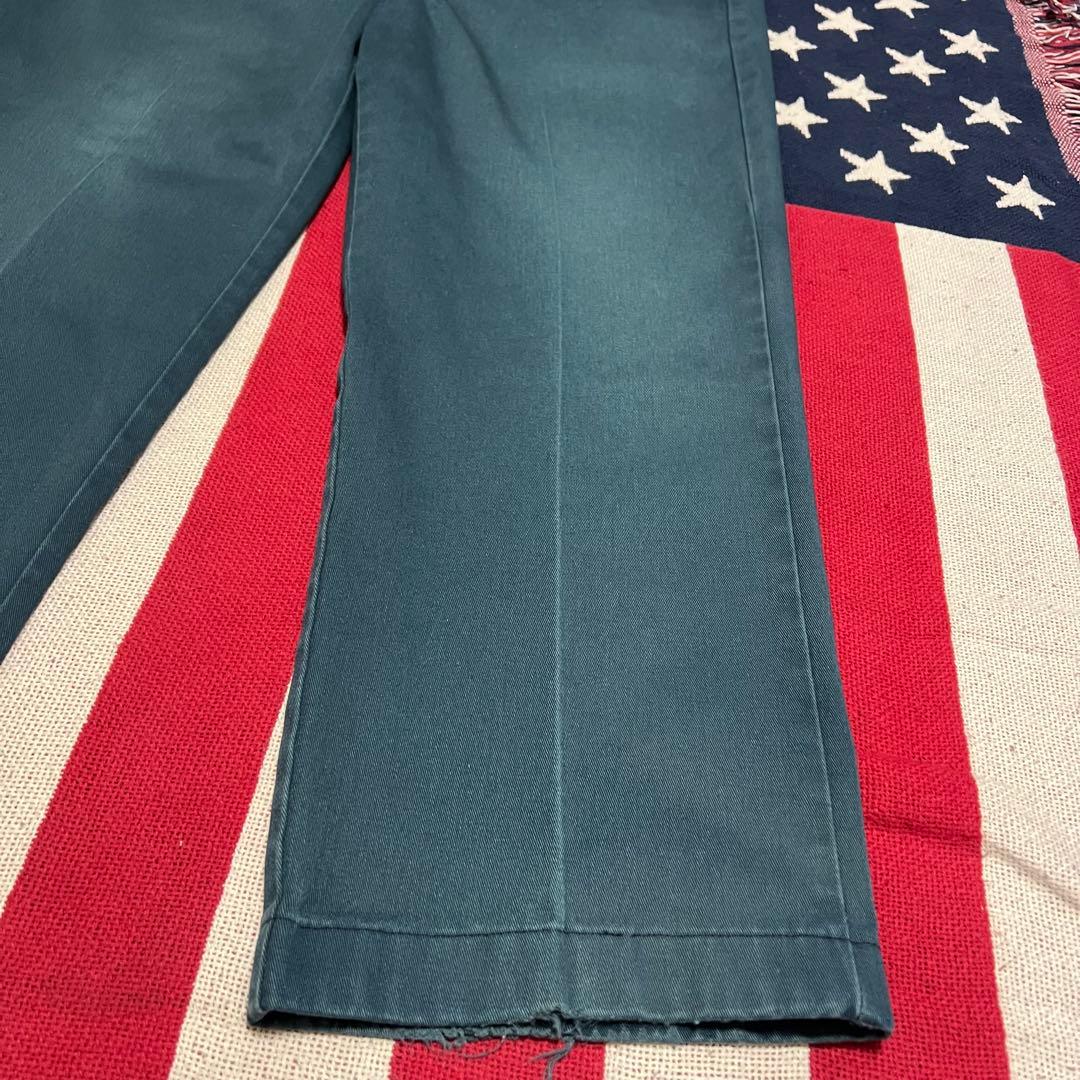 80s90s usa製 dickeys ディッキーズ874 ワークパンツ 紺